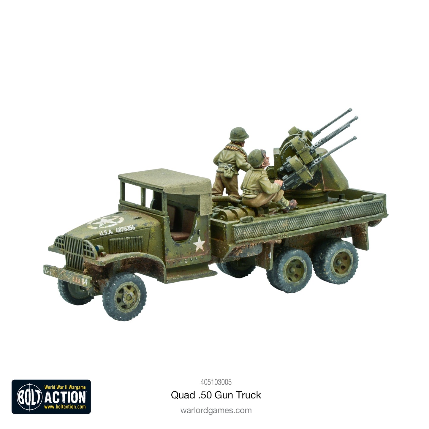 Bolt Action: USA - Quad 50 Gun Truck