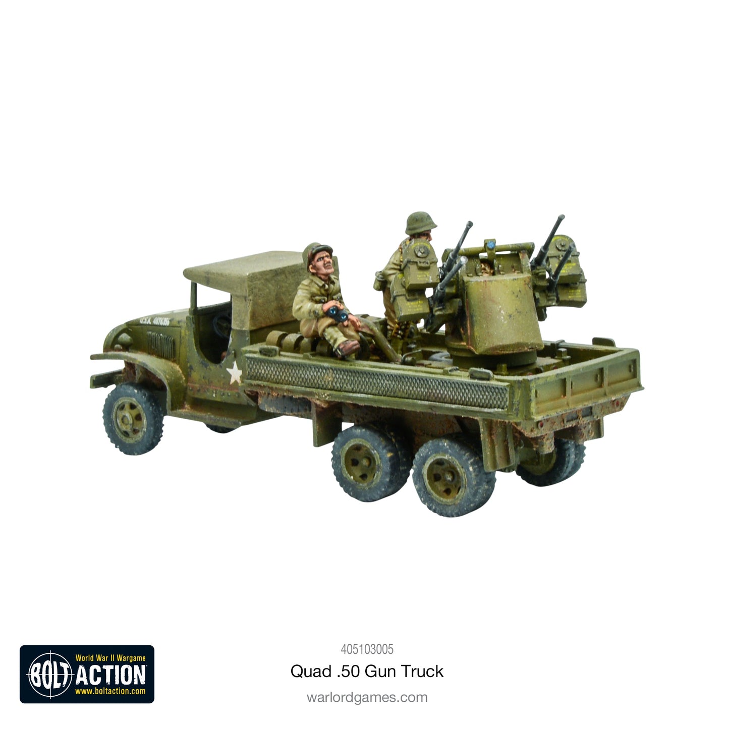 Bolt Action: USA - Quad 50 Gun Truck