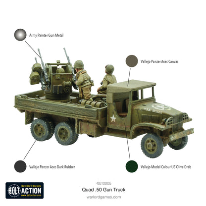 Bolt Action: USA - Quad 50 Gun Truck
