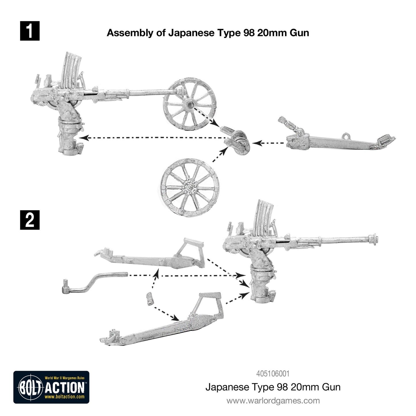 Bolt Action: Japan - Japanese Type 98 20mm Gun