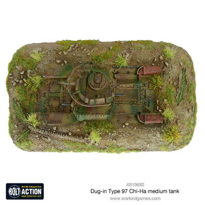 Bolt Action: Japan - Dug-in Type 97 Chi-Ha medium tank