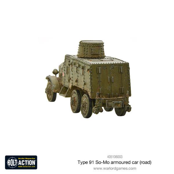 Bolt Action: Japan - Type 91 So-Mo armoured car (road)