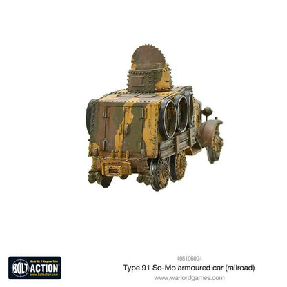 Bolt Action: Japan - Type 91 So-Mo armoured car (railroad)