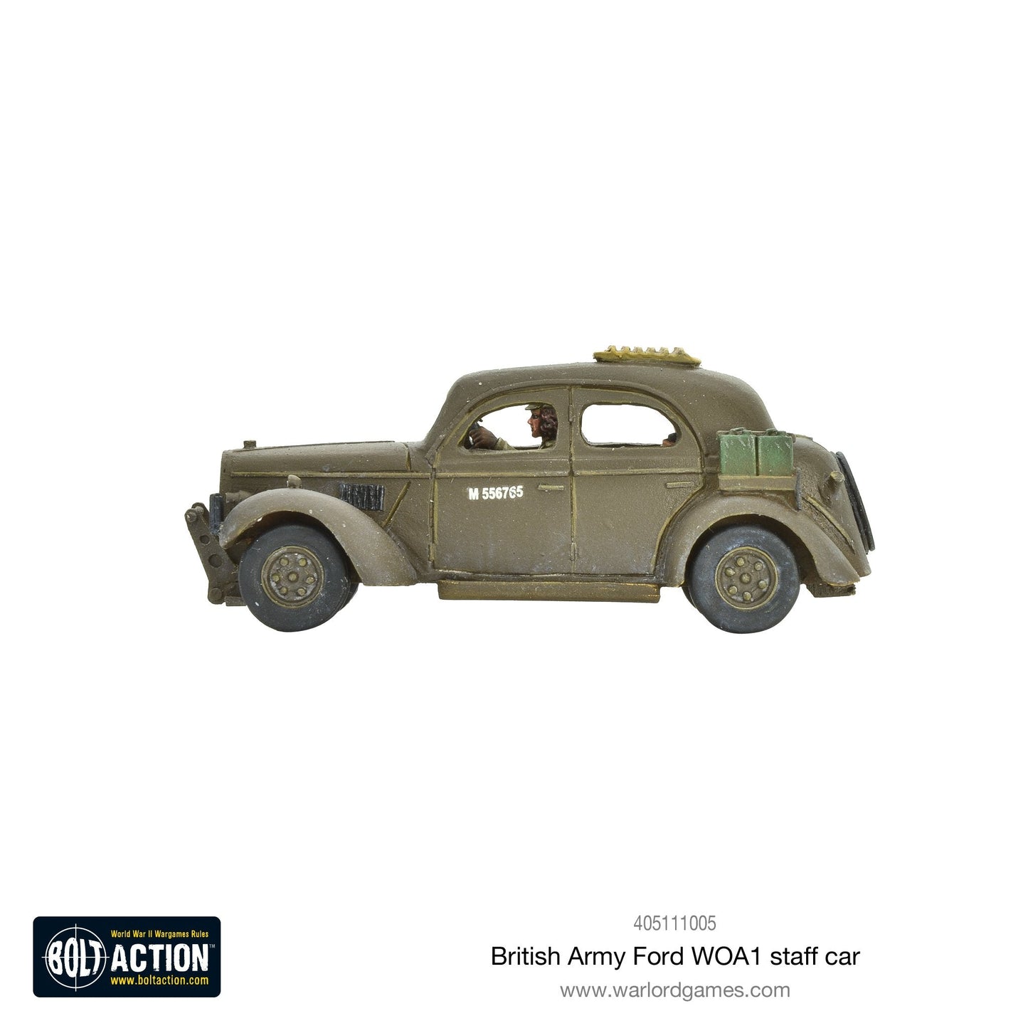 Bolt Action: British Army Ford WOA1 staff car