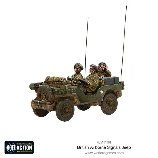 Bolt Action: British Airborne Signals Jeep