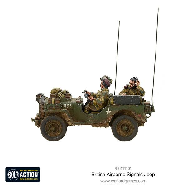 Bolt Action: British Airborne Signals Jeep