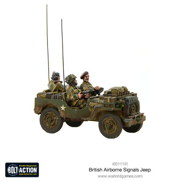 Bolt Action: British Airborne Signals Jeep