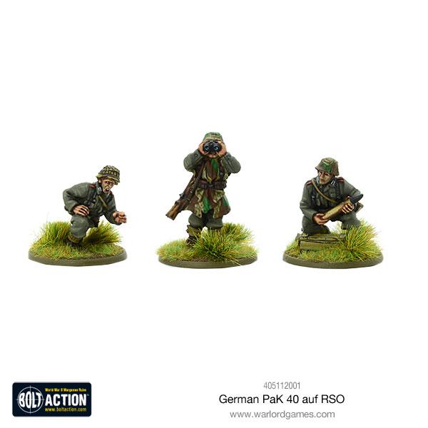 Bolt Action: German - German Pak 40 auf RSO