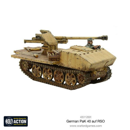 Bolt Action: German - German Pak 40 auf RSO