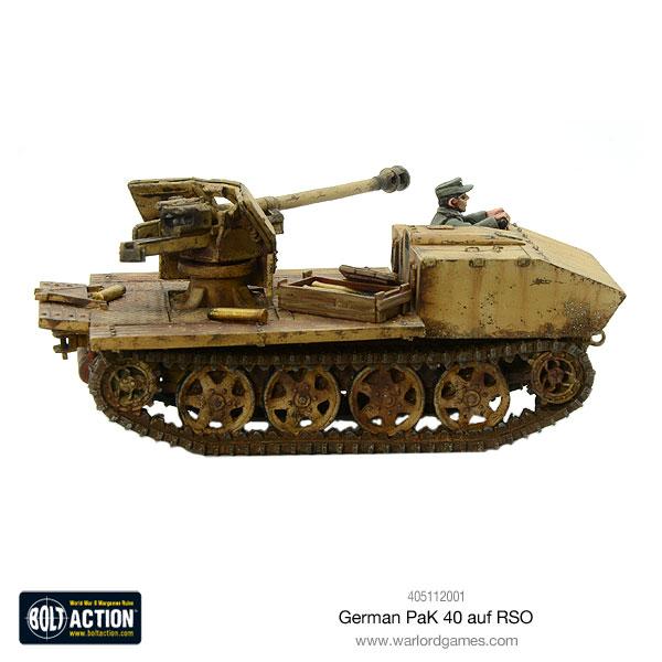 Bolt Action: German - German Pak 40 auf RSO