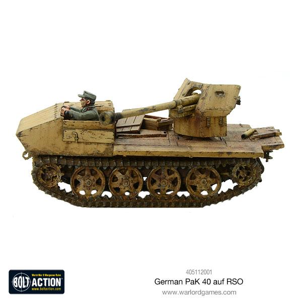 Bolt Action: German - German Pak 40 auf RSO