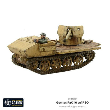 Bolt Action: German - German Pak 40 auf RSO