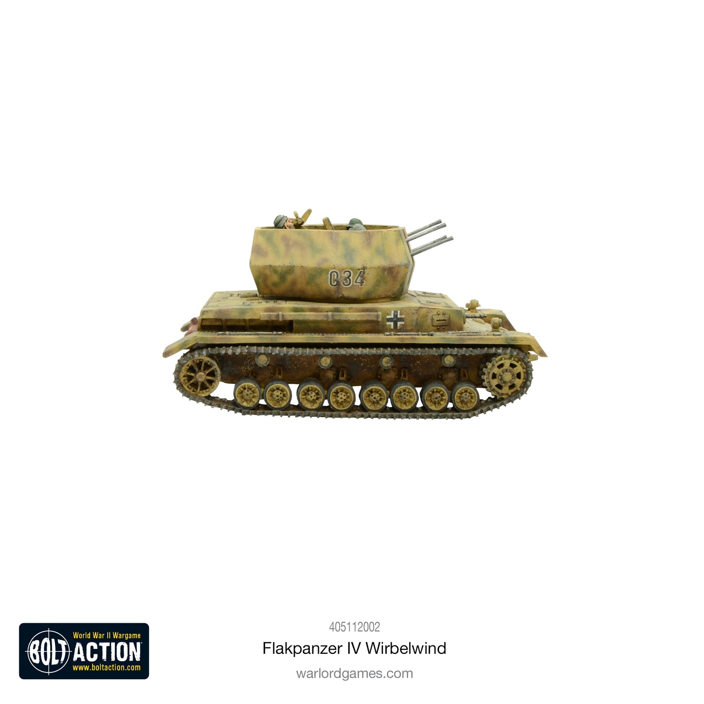Bolt Action: German - Flakpanzer IV Wirbelwind (resin)