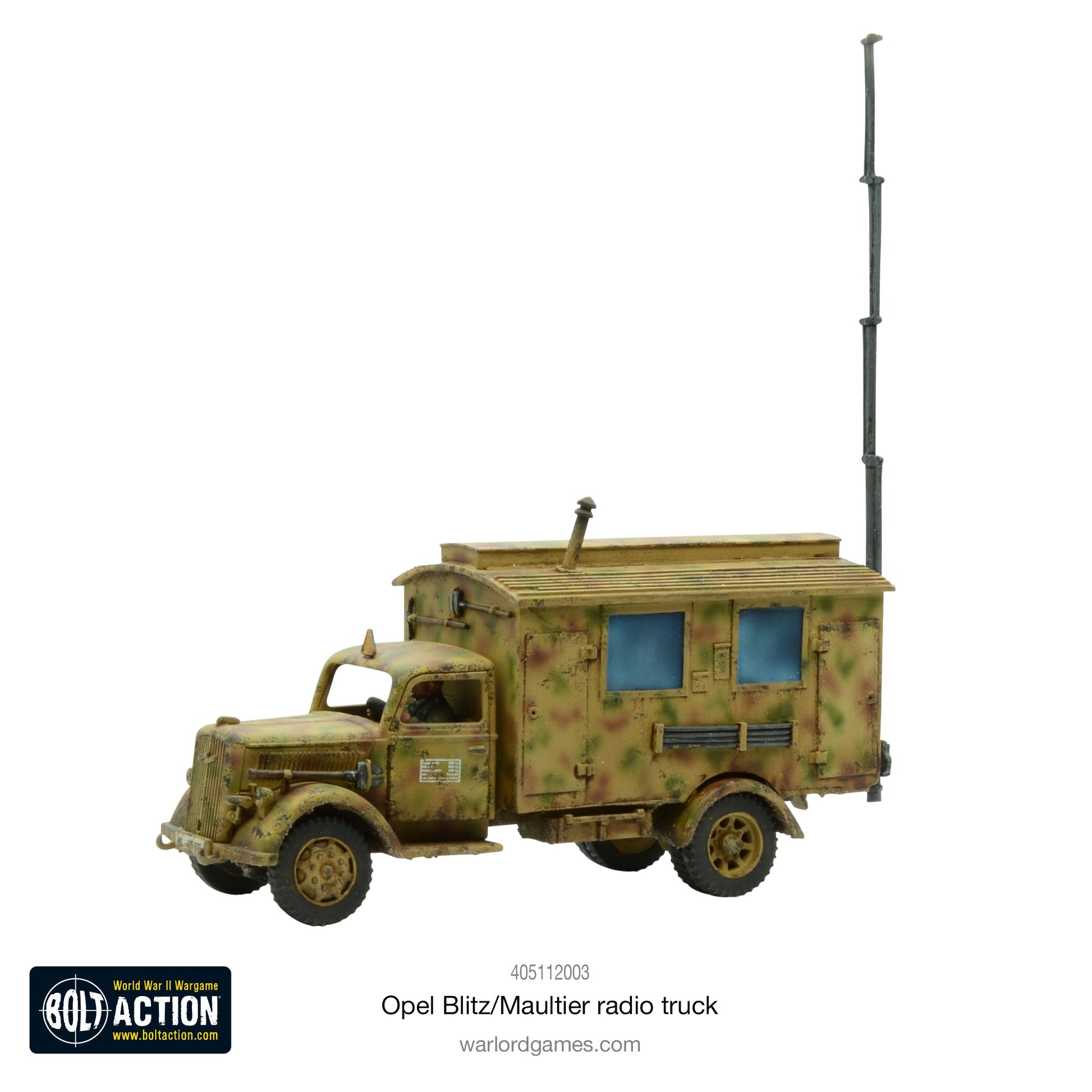 Bolt Action: German - Opel Blitz/Maultier Radio Truck