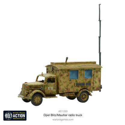Bolt Action: German - Opel Blitz/Maultier Radio Truck