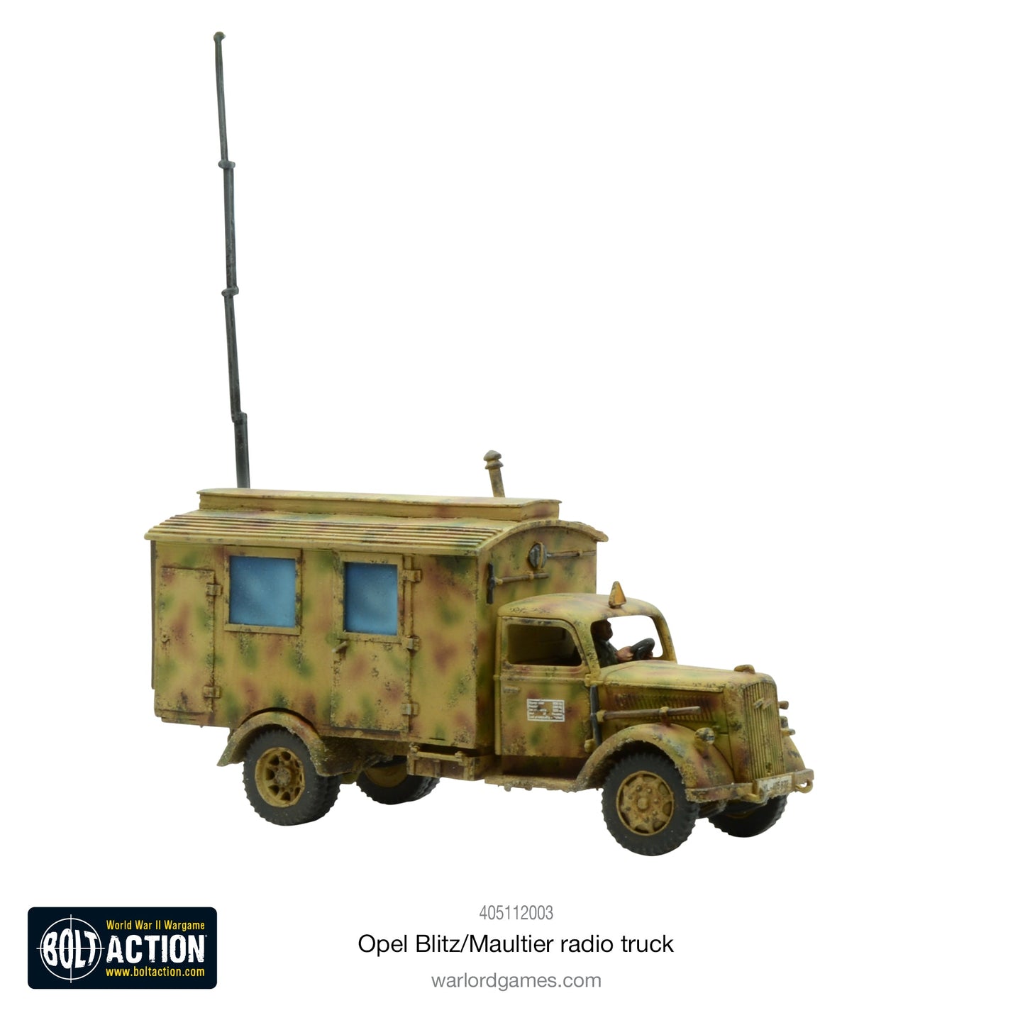 Bolt Action: German - Opel Blitz/Maultier Radio Truck