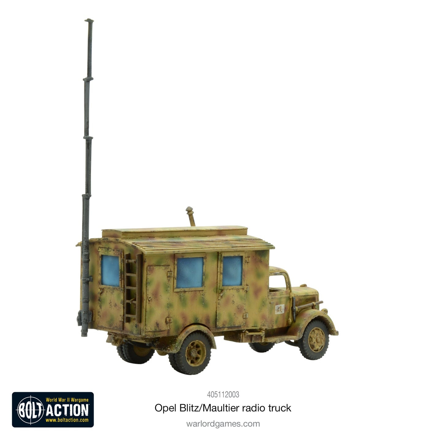 Bolt Action: German - Opel Blitz/Maultier Radio Truck