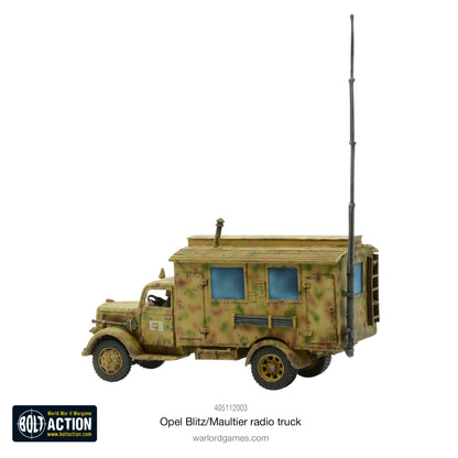 Bolt Action: German - Opel Blitz/Maultier Radio Truck