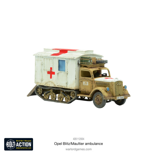 Bolt Action: German - Opel Blitz/Maultier Ambulance