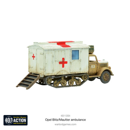 Bolt Action: German - Opel Blitz/Maultier Ambulance