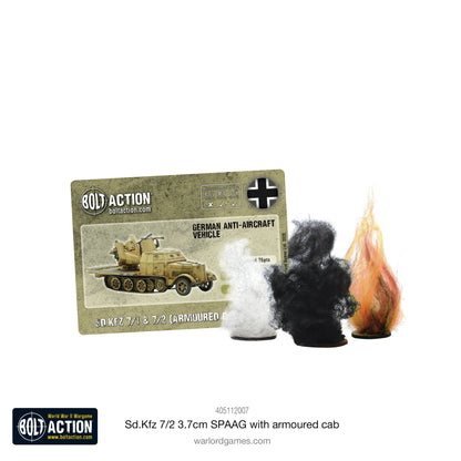 Bolt Action: German - Sd.Kfz 7/2 3.7cm SPAAG with armoured cab