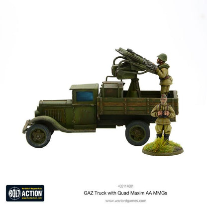 Bolt Action: GAZ Truck with Quad Maxim AA MMGs