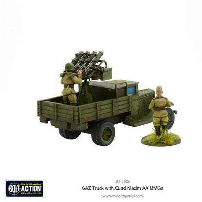 Bolt Action: GAZ Truck with Quad Maxim AA MMGs