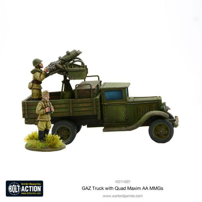 Bolt Action: GAZ Truck with Quad Maxim AA MMGs