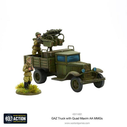 Bolt Action: GAZ Truck with Quad Maxim AA MMGs
