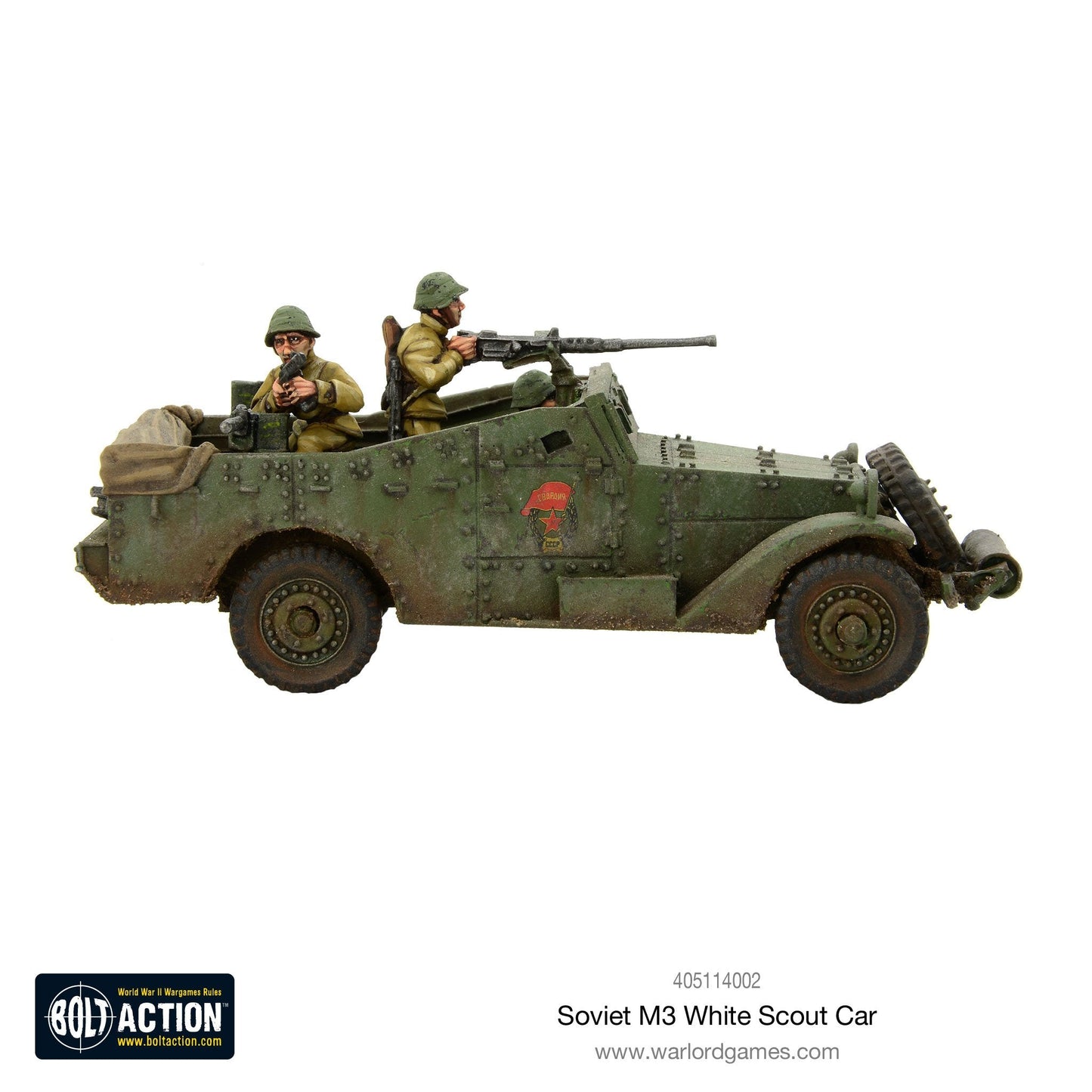 Bolt Action: Soviet White scout car