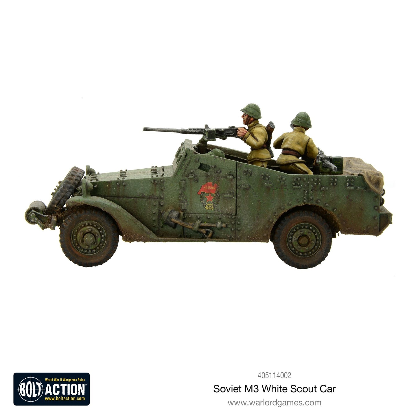Bolt Action: Soviet White scout car