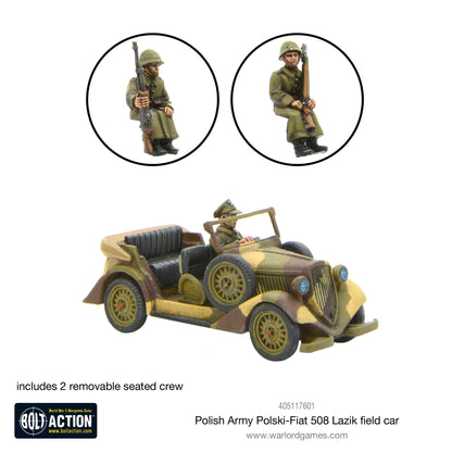 Bolt Action: Polish Army Polski Fiat 508 Lazik field car