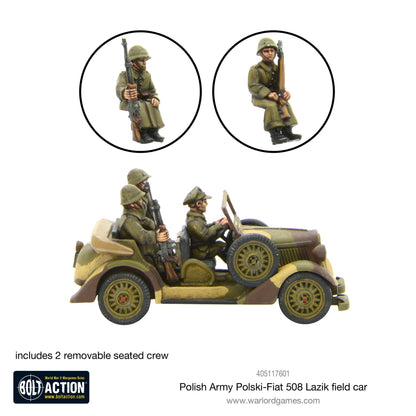Bolt Action: Polish Army Polski Fiat 508 Lazik field car