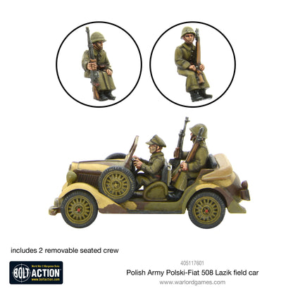 Bolt Action: Polish Army Polski Fiat 508 Lazik field car