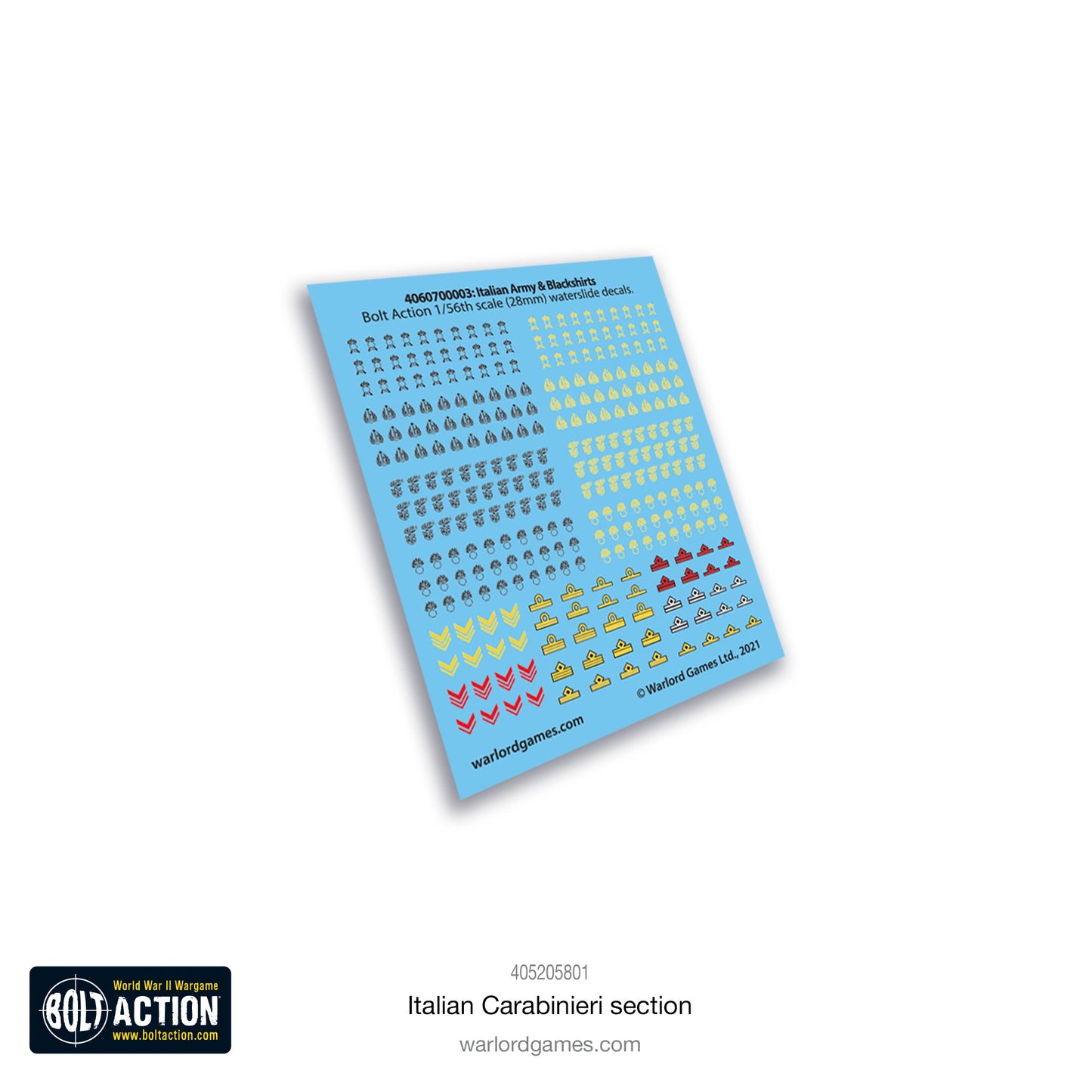 Bolt Action: Italian Carabinieri section