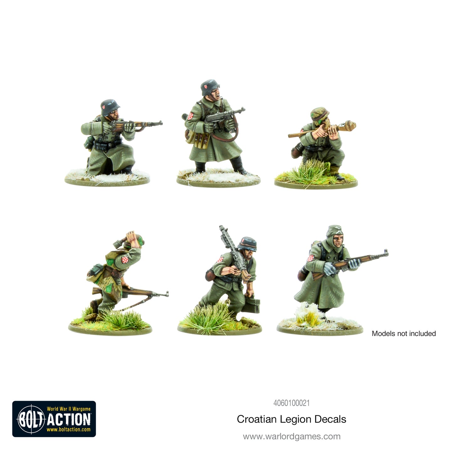 Bolt Action: German - Croatian Legion decals