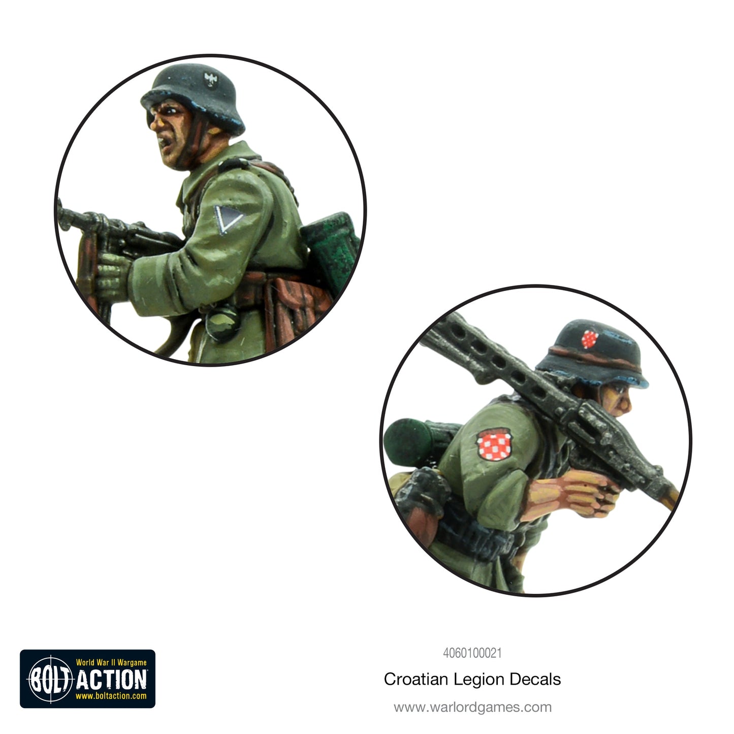 Bolt Action: German - Croatian Legion decals