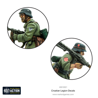 Bolt Action: German - Croatian Legion decals
