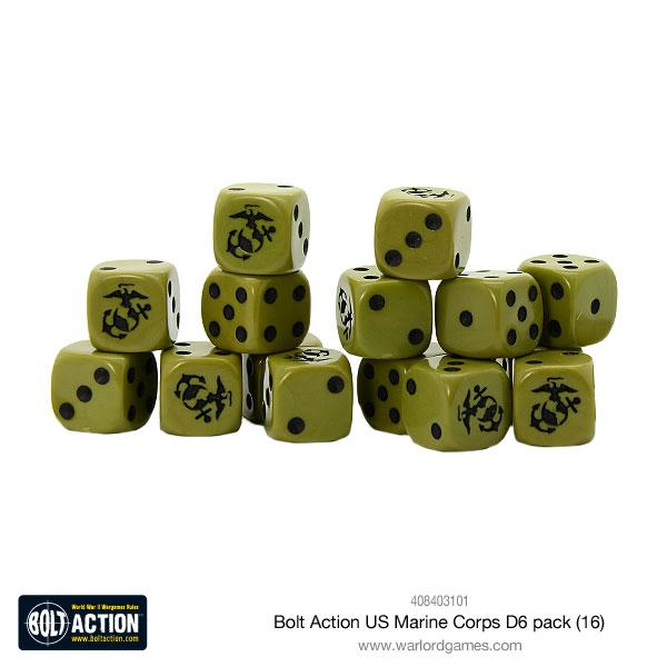 Bolt Action: USA - US Marine Corps D6 pack