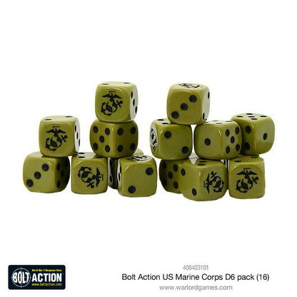 Bolt Action: USA - US Marine Corps D6 pack
