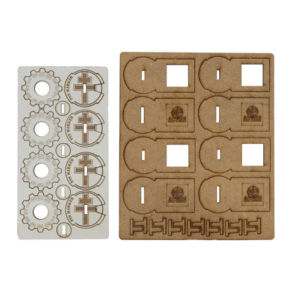 Bolt Action: MDF Unit Pin Markers - Free French