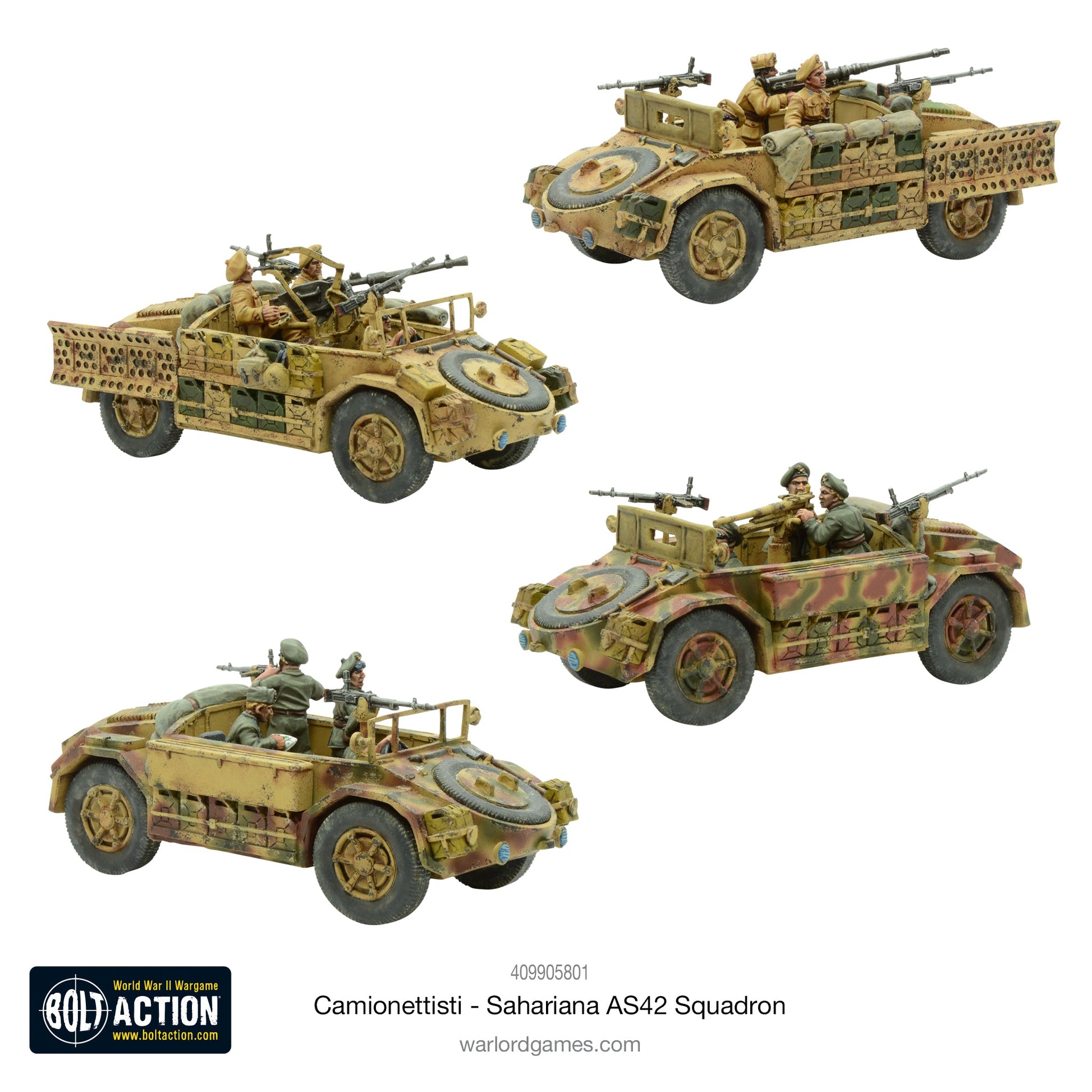 Bolt Action: Camionettisti - Sahariana AS42 Squadron