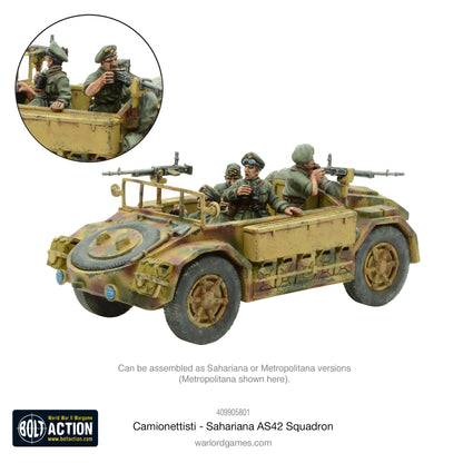 Bolt Action: Camionettisti - Sahariana AS42 Squadron