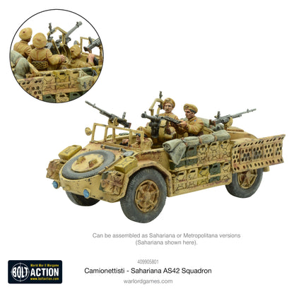 Bolt Action: Camionettisti - Sahariana AS42 Squadron
