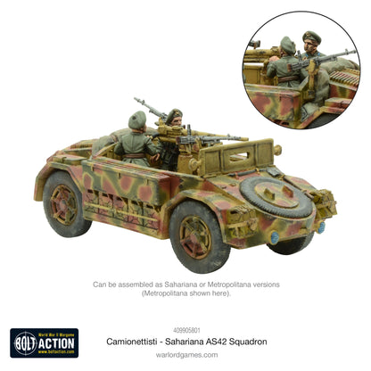 Bolt Action: Camionettisti - Sahariana AS42 Squadron