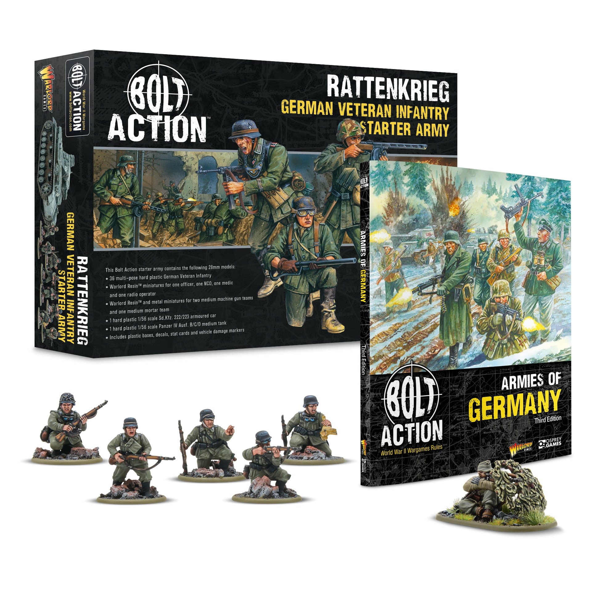 Bolt Action: German - Rattenkrieg - German Veteran Starter Army with Armies of Germany