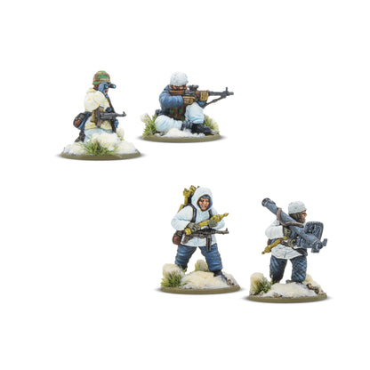 Bolt Action: German - German Fallschirmjäger (Winter) Starter Army with Armies of Germany