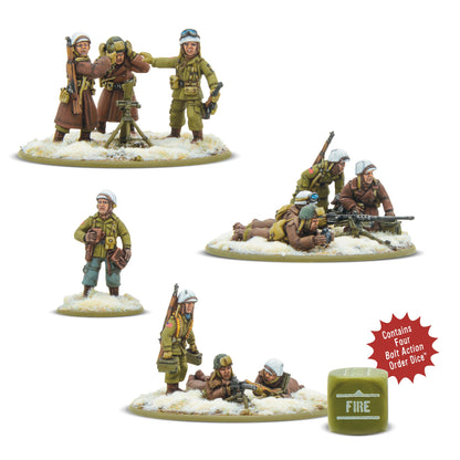 Bolt Action: USA - US Airborne (Winter) Rifle & Heavy Weapons Platoons