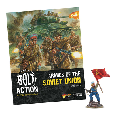 Bolt Action: Armies of the Soviet Union: Third Edition with Olga Kovalyova special miniature
