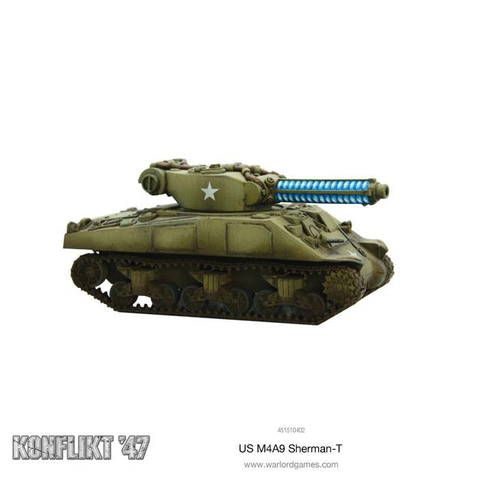 Konflikt '47: United States - M4A9-T Sherman with Tesla Cannon